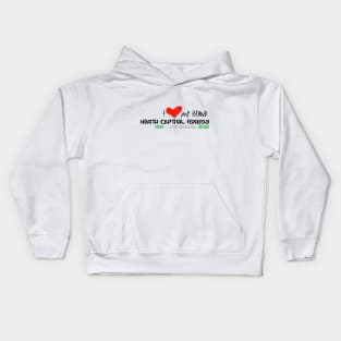 North Captiva Centennial - Red/Green Kids Hoodie